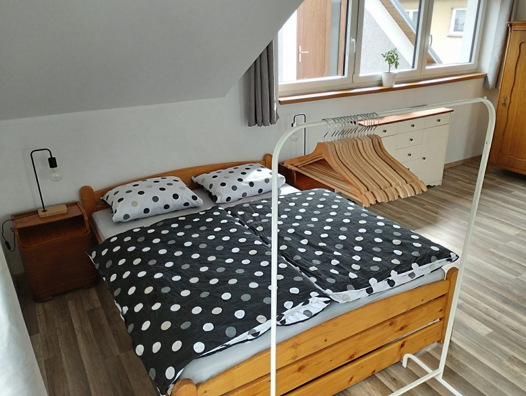 Apartmán Ve Stodole - ložnice 1