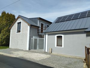 Apartmány Svatá - parkovací plocha