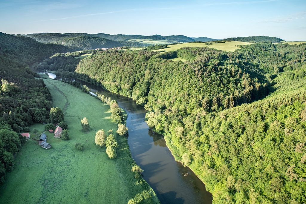 Berounka u Kouřimecké rybárny