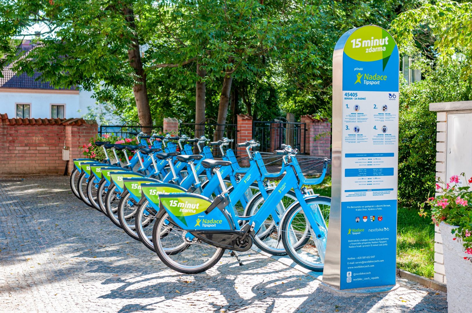 Sdílená elektrokola Nextbike