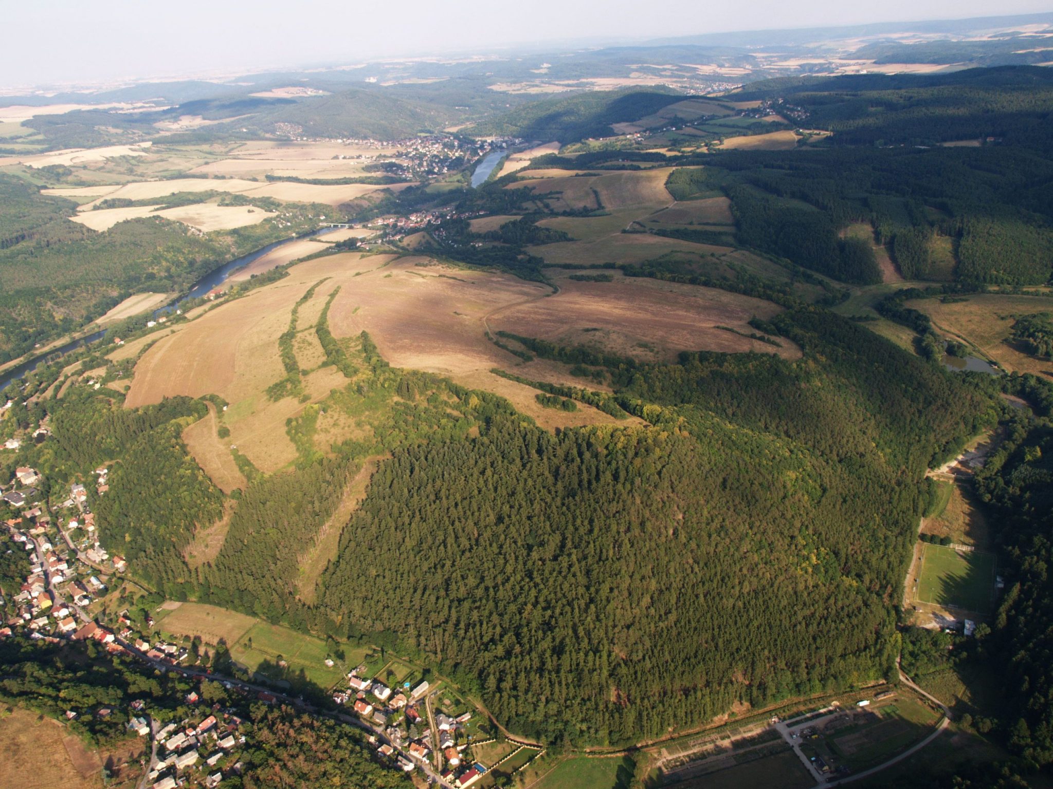Keltské oppidum Stradonice