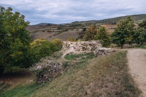 Zřícenina hradu Tetín nad Berounkou