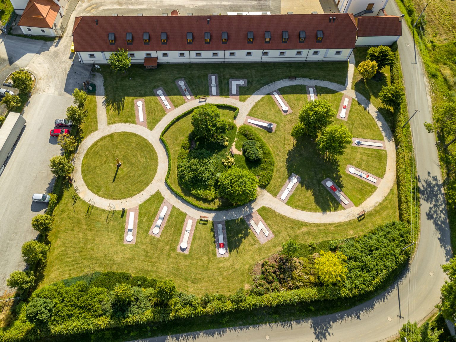 Minigolf Dvůr Všerad
