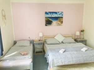 Apartmán U Řeky - ložnice