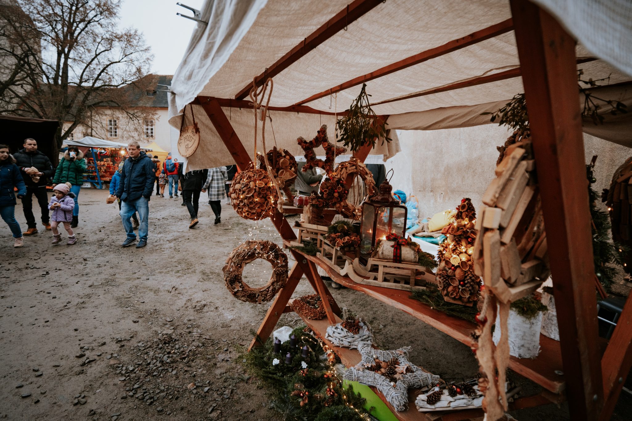 Advent na&nbsp;hradě Křivoklát