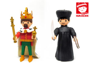 Figurky Igráčka - Jan Hus a Václav IV.
