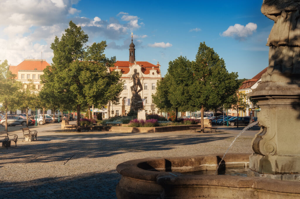 Beroun - Husovo náměstí