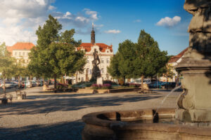Beroun - Husovo náměstí
