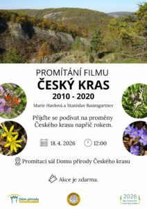 Promítání filmu Český kras