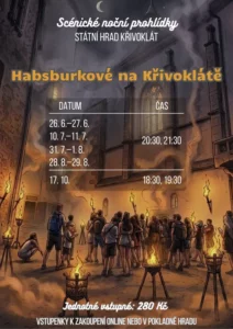 Noční prohlídky: Habsburkové na Křivoklátě
