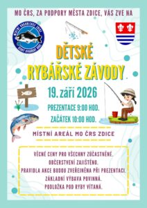 Dětské rybářské závody Zdice 2026